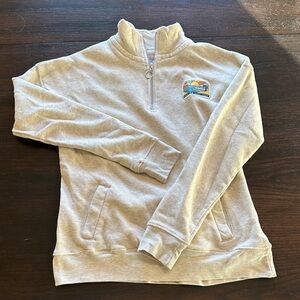Ron Jon Surf Cream Quarter-Zip Sweatshirt